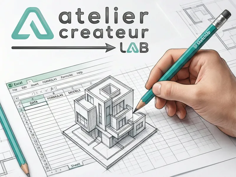 SketchUp, l’« Excel » de la modélisation